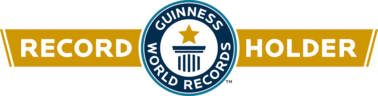 GUINNESS WORLD RECORDS RECORD HOLDER