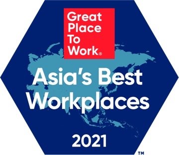 GreatPlaceToWork Asia's Best Workplaces 2021